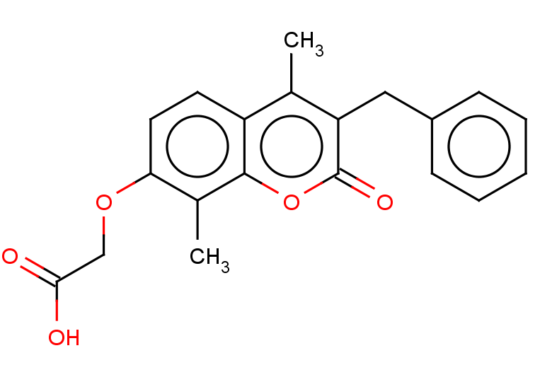 2-[(3-benzyl-4,8-dimethyl-2-oxo-2H-chromen-7-yl)oxy]acetic acid