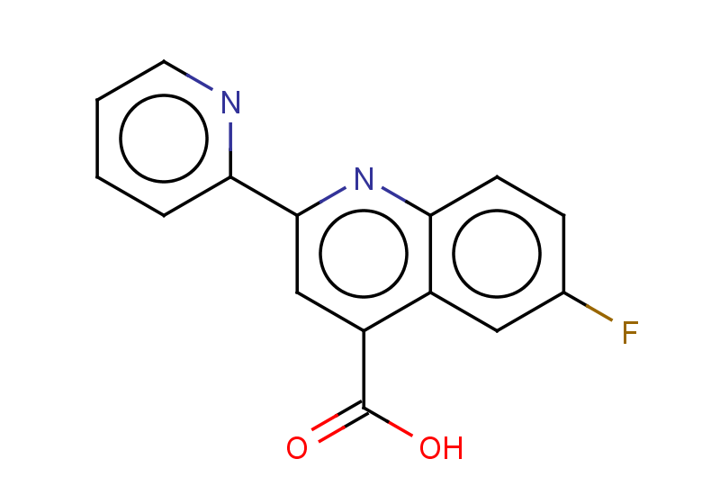 6-fluoro-2-(pyridin-2-yl)quinoline-4-carboxylic acid