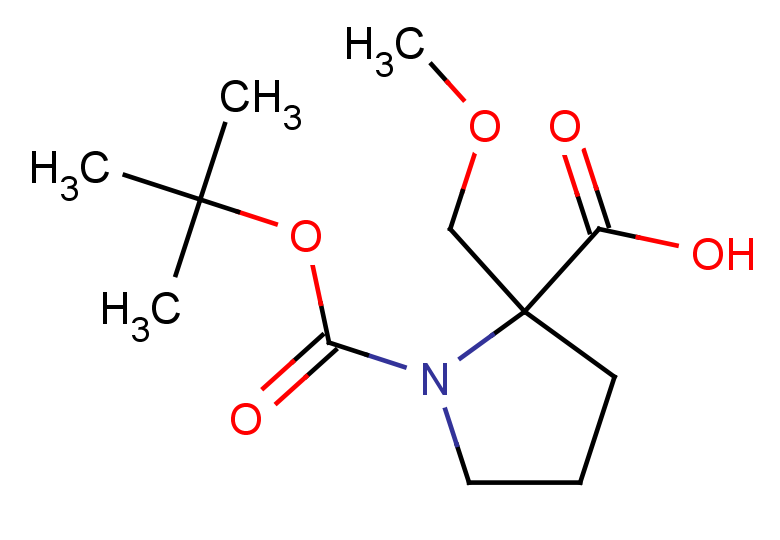 1-[(tert-butoxy)carbonyl]-2-(methoxymethyl)pyrrolidine-2-carboxylic acid