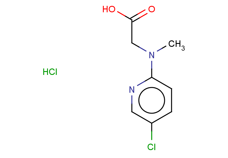 2-[(5-chloropyridin-2-yl)(methyl)amino]acetic acid hydrochloride