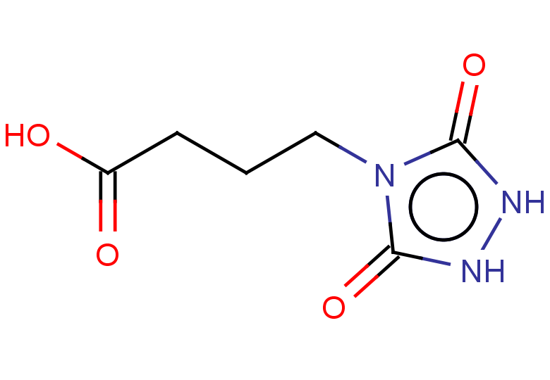 4-(3,5-dioxo-1,2,4-triazolidin-4-yl)butanoic acid