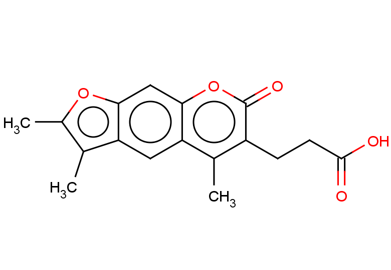 3-{2,3,5-trimethyl-7-oxo-7H-furo[3,2-g]chromen-6-yl}propanoic acid
