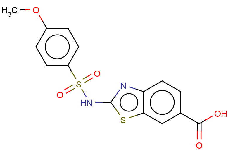 2-(4-methoxybenzenesulfonamido)-1,3-benzothiazole-6-carboxylic acid