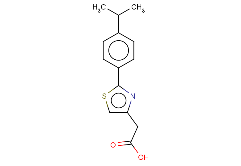2-{2-[4-(propan-2-yl)phenyl]-1,3-thiazol-4-yl}acetic acid
