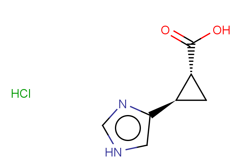 rac-(1R,2R)-2-(1H-imidazol-4-yl)cyclopropane-1-carboxylic acid hydrochloride, trans