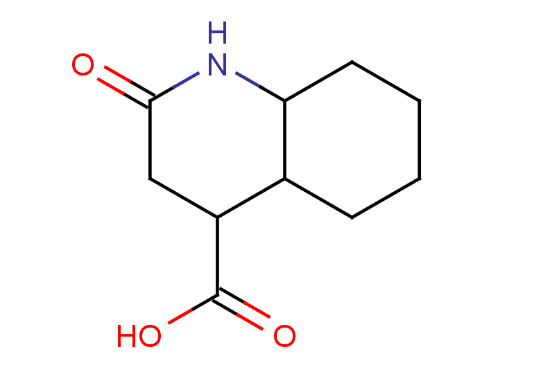 2-oxo-decahydroquinoline-4-carboxylic acid