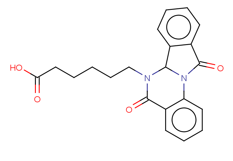 6-{5,11-dioxo-5H,6H,6aH,11H-isoindolo[2,1-a]quinazolin-6-yl}hexanoic acid