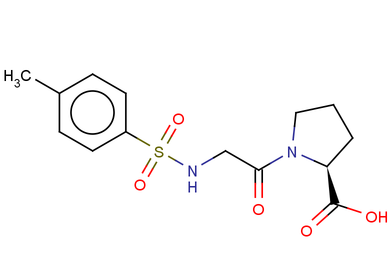 (2S)-1-[2-(4-methylbenzenesulfonamido)acetyl]pyrrolidine-2-carboxylic acid