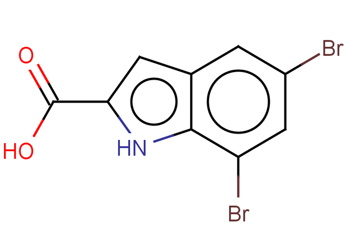 5,7-dibromo-1H-indole-2-carboxylic acid
