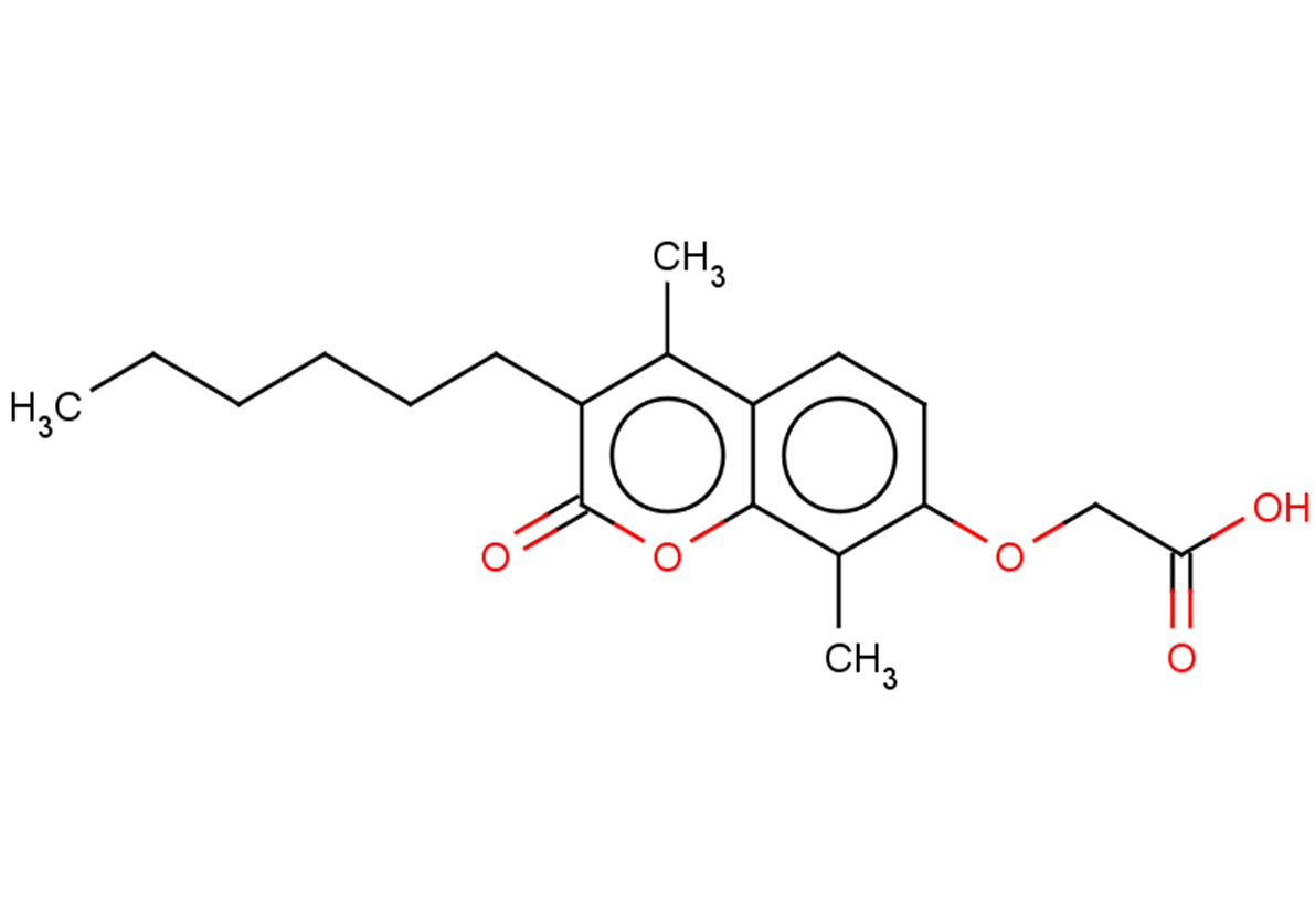 2-[(3-hexyl-4,8-dimethyl-2-oxo-2H-chromen-7-yl)oxy]acetic acid