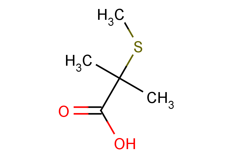 2-methyl-2-(methylsulfanyl)propanoic acid