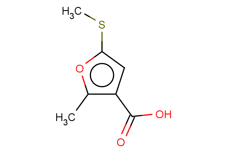 2-methyl-5-(methylsulfanyl)furan-3-carboxylic acid