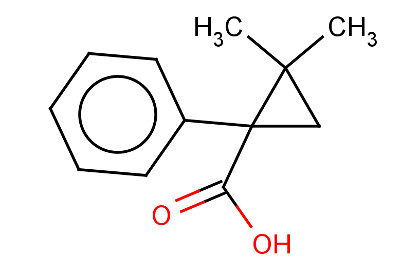 2,2-dimethyl-1-phenylcyclopropane-1-carboxylic acid