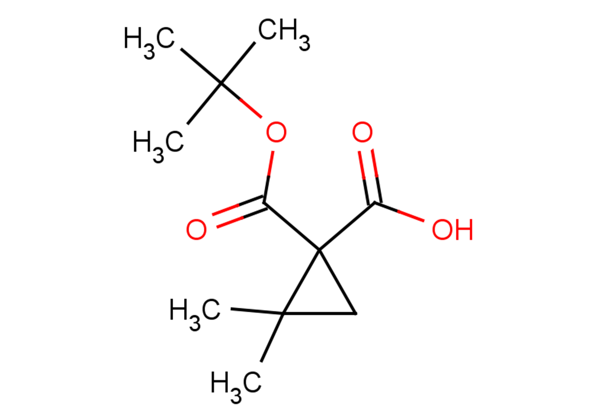 1-[(tert-butoxy)carbonyl]-2,2-dimethylcyclopropane-1-carboxylic acid