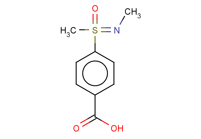 4-[methyl(methylimino)oxo-lambda6-sulfanyl]benzoic acid