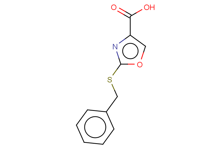 2-(benzylsulfanyl)-1,3-oxazole-4-carboxylic acid