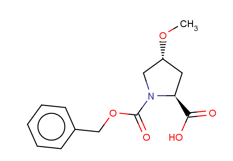 (2S,4R)-1-[(benzyloxy)carbonyl]-4-methoxypyrrolidine-2-carboxylic acid