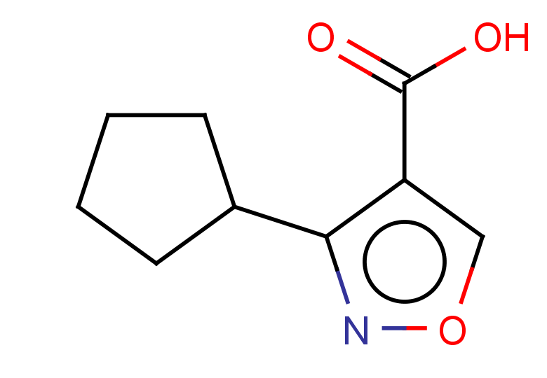 3-cyclopentyl-1,2-oxazole-4-carboxylic acid