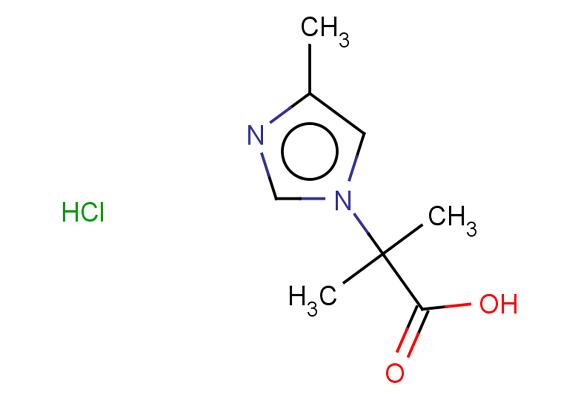 2-methyl-2-(4-methyl-1H-imidazol-1-yl)propanoic acid hydrochloride