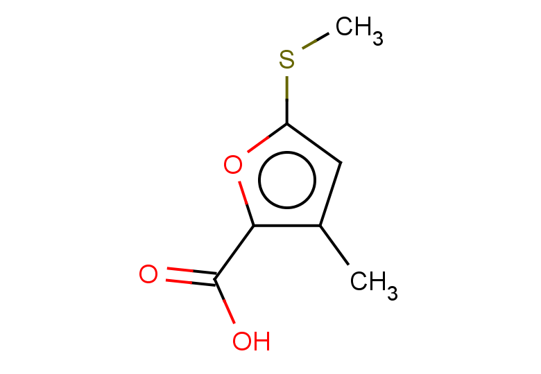 3-methyl-5-(methylsulfanyl)furan-2-carboxylic acid