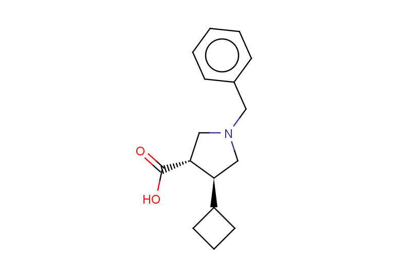 rac-(3R,4R)-1-benzyl-4-cyclobutylpyrrolidine-3-carboxylic acid