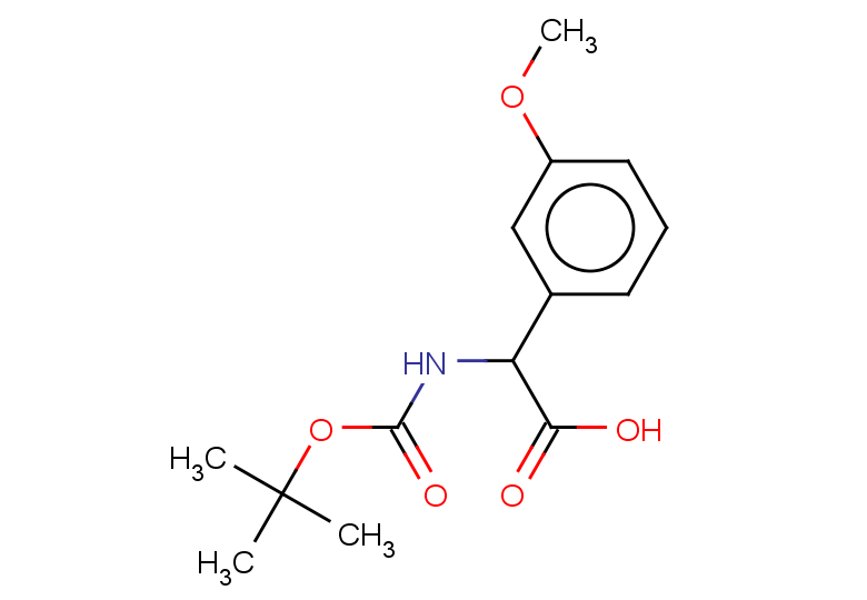 2-{[(tert-butoxy)carbonyl]amino}-2-(3-methoxyphenyl)acetic acid