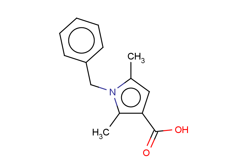 1-benzyl-2,5-dimethyl-1H-pyrrole-3-carboxylic acid