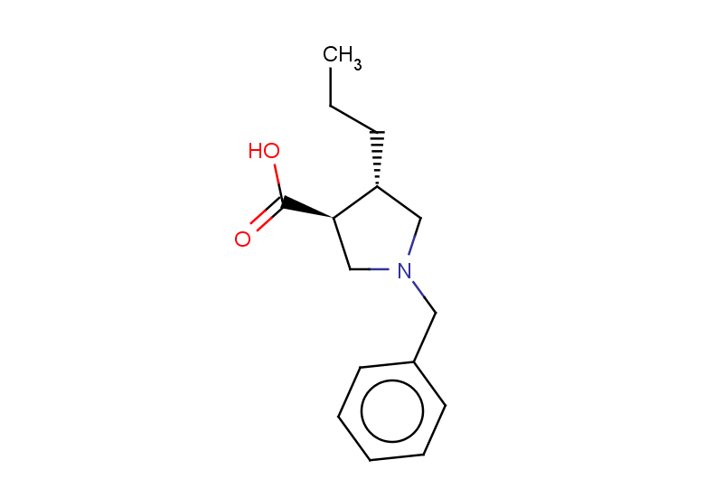 rac-(3R,4R)-1-benzyl-4-propylpyrrolidine-3-carboxylic acid