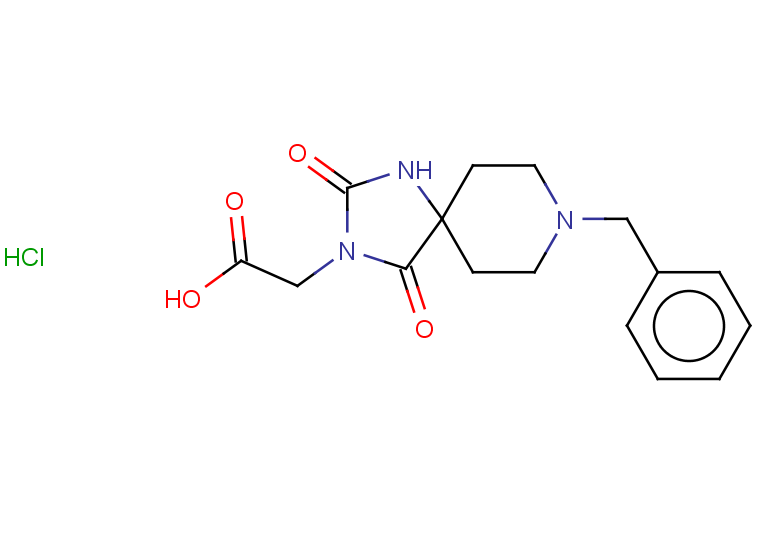 2-{8-benzyl-2,4-dioxo-1,3,8-triazaspiro[4.5]decan-3-yl}acetic acid hydrochloride
