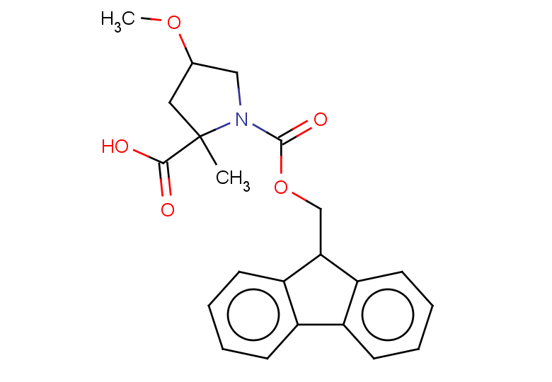 1-{[(9H-fluoren-9-yl)methoxy]carbonyl}-4-methoxy-2-methylpyrrolidine-2-carboxylic acid