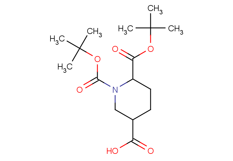 1,6-bis[(tert-butoxy)carbonyl]piperidine-3-carboxylic acid, Mixture of diastereomers