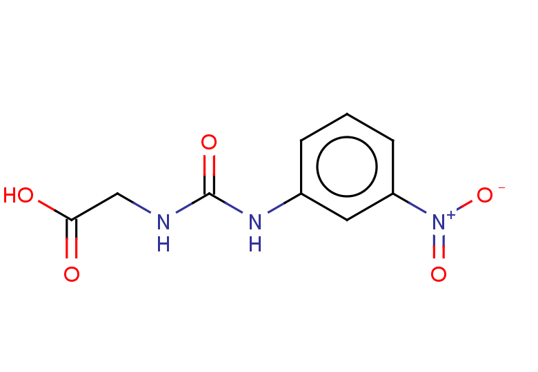 2-{[(3-nitrophenyl)carbamoyl]amino}acetic acid