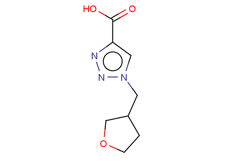 1-[(oxolan-3-yl)methyl]-1H-1,2,3-triazole-4-carboxylic acid