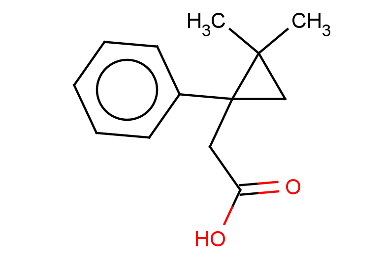 2-(2,2-dimethyl-1-phenylcyclopropyl)acetic acid