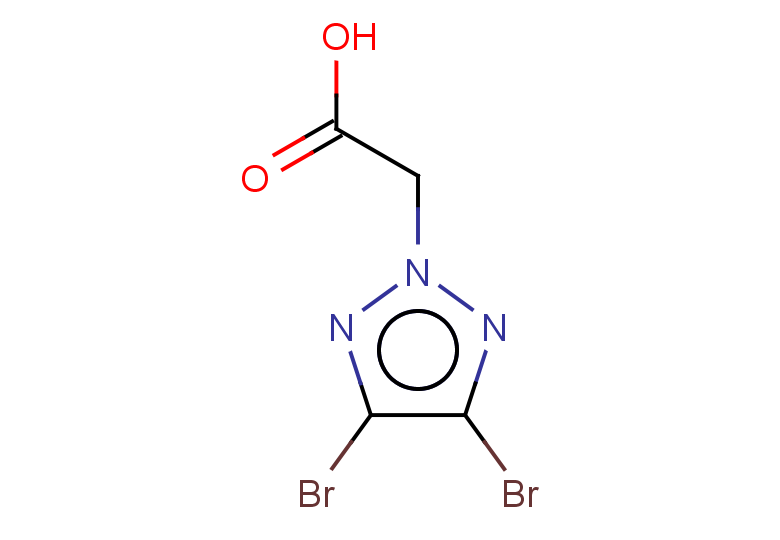 2-(dibromo-2H-1,2,3-triazol-2-yl)acetic acid