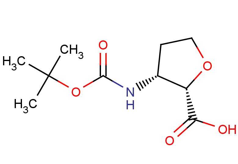 rac-(2R,3S)-3-{[(tert-butoxy)carbonyl]amino}oxolane-2-carboxylic acid