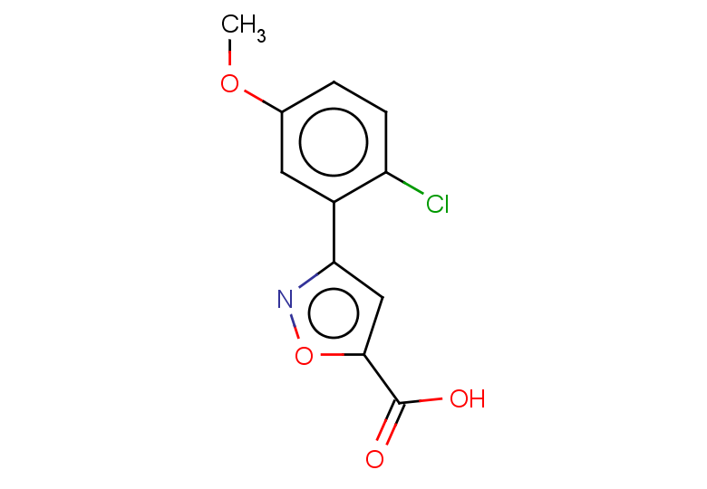 3-(2-chloro-5-methoxyphenyl)-1,2-oxazole-5-carboxylic acid