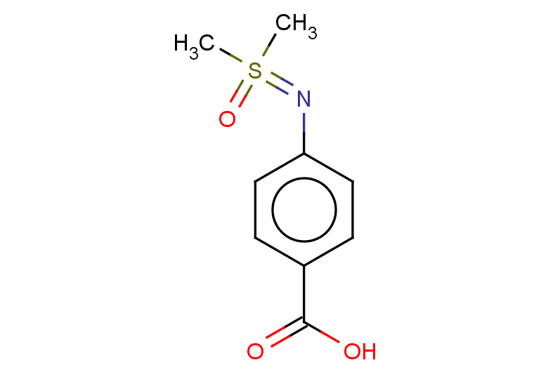 4-{[dimethyl(oxo)-lambda6-sulfanylidene]amino}benzoic acid