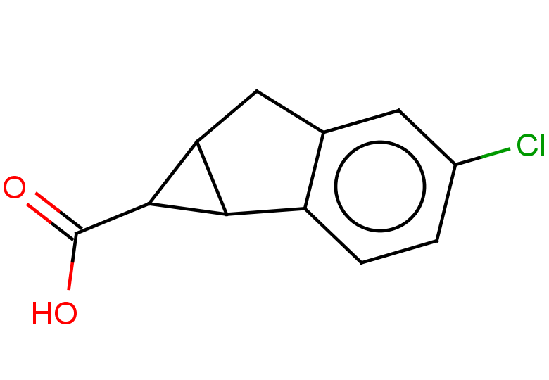 4-chloro-1H,1aH,6H,6aH-cyclopropa[a]indene-1-carboxylic acid, Mixture of diastereomers
