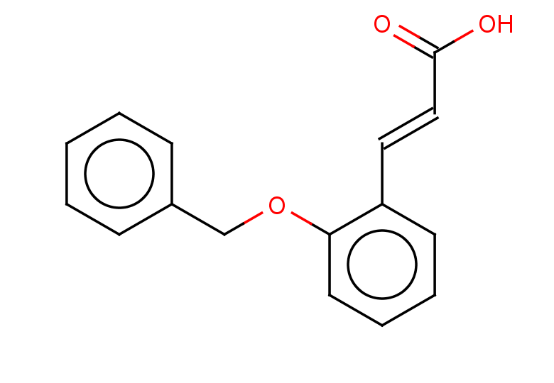 (2E)-3-[2-(benzyloxy)phenyl]prop-2-enoic acid