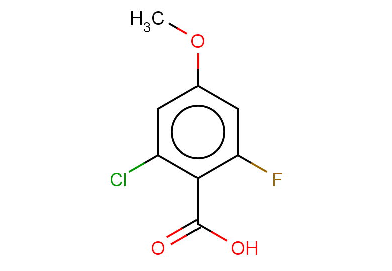 2-chloro-6-fluoro-4-methoxybenzoic acid