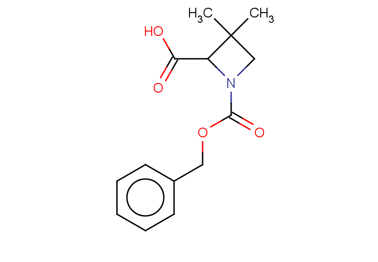 1-[(benzyloxy)carbonyl]-3,3-dimethylazetidine-2-carboxylic acid