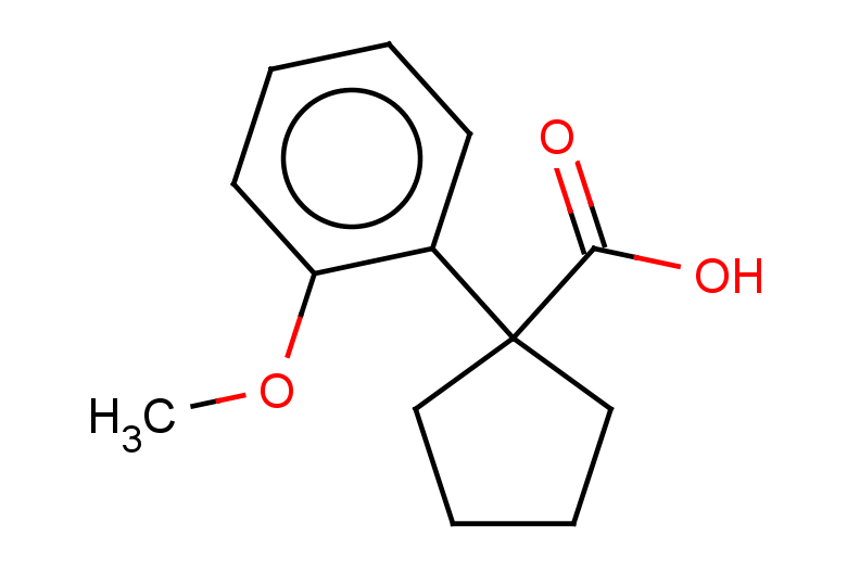 1-(2-methoxyphenyl)cyclopentane-1-carboxylic acid