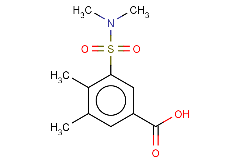 3-(dimethylsulfamoyl)-4,5-dimethylbenzoic acid