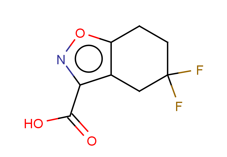 5,5-difluoro-4,5,6,7-tetrahydro-1,2-benzoxazole-3-carboxylic acid