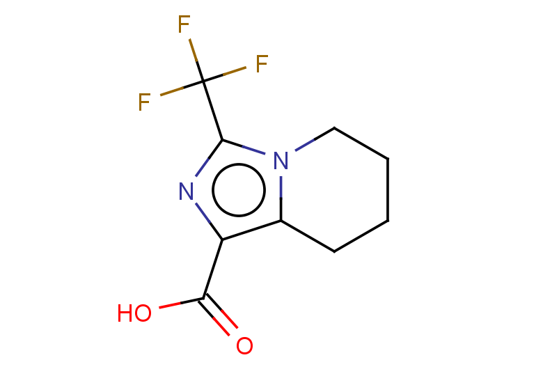 3-(trifluoromethyl)-5H,6H,7H,8H-imidazo[1,5-a]pyridine-1-carboxylic acid