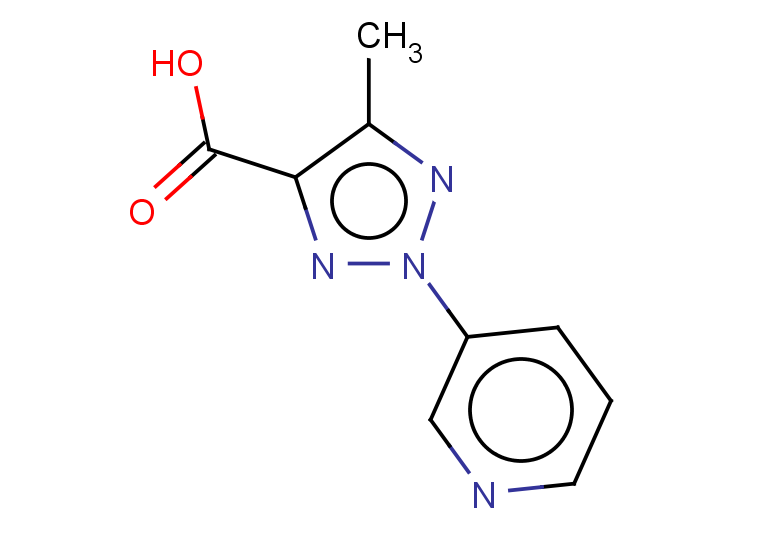 5-methyl-2-(pyridin-3-yl)-2H-1,2,3-triazole-4-carboxylic acid