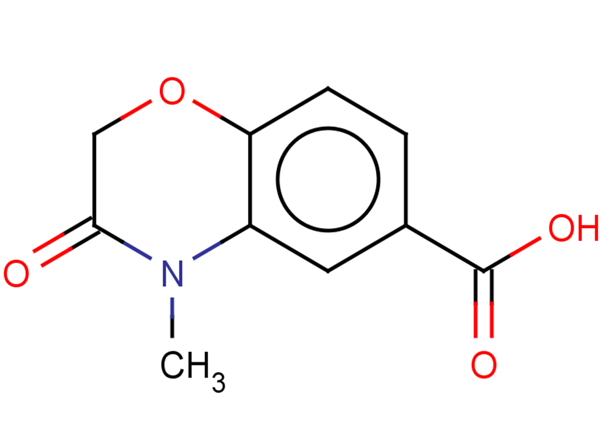 4-methyl-3-oxo-3,4-dihydro-2H-1,4-benzoxazine-6-carboxylic acid