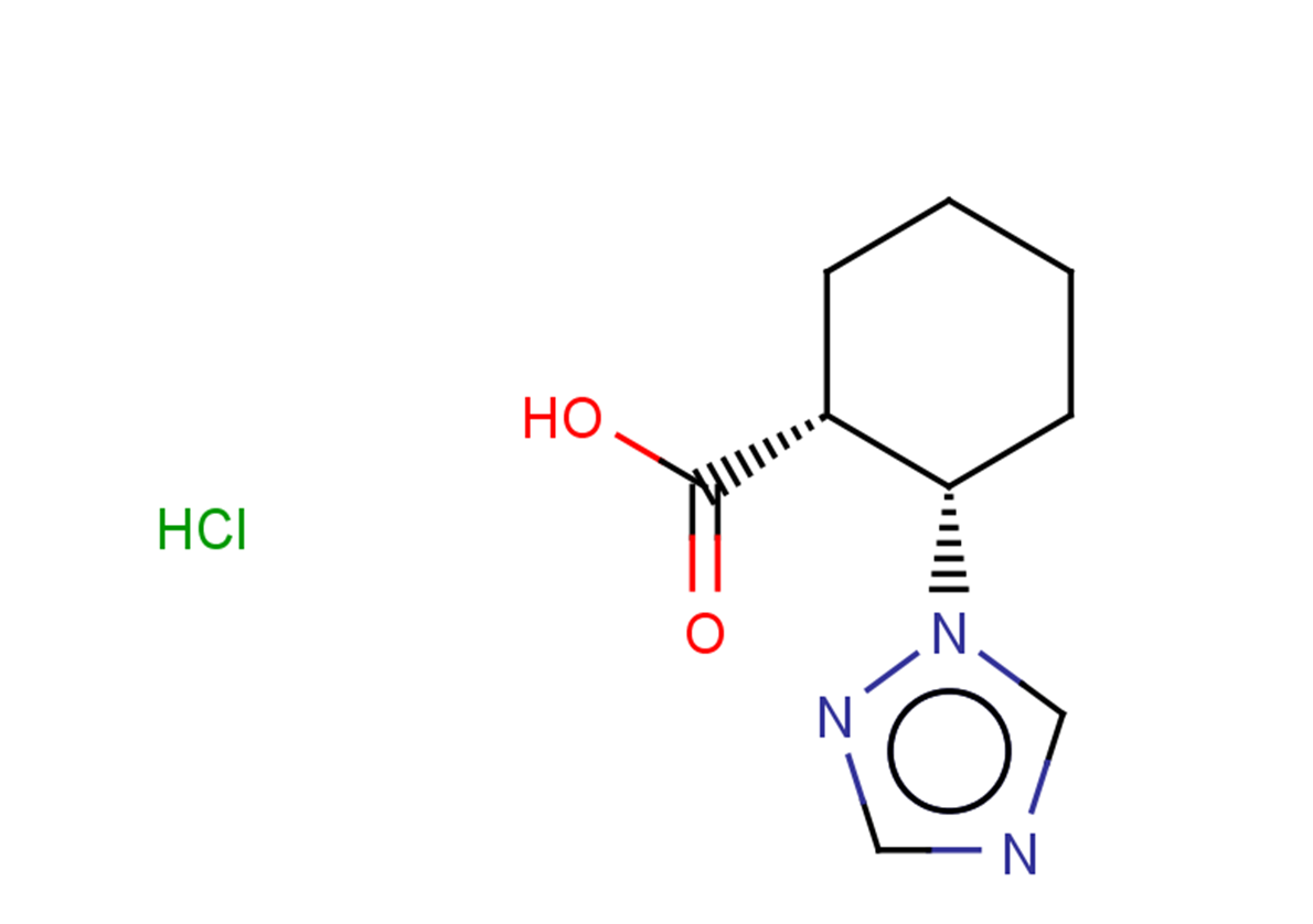rac-(1R,2S)-2-(1H-1,2,4-triazol-1-yl)cyclohexane-1-carboxylic acid hydrochloride, cis