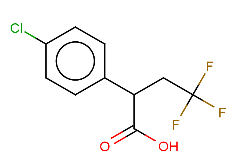 2-(4-chlorophenyl)-4,4,4-trifluorobutanoic acid